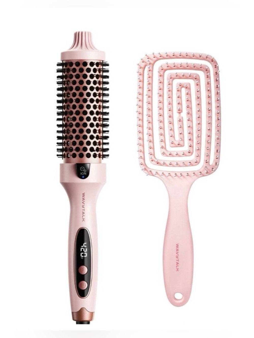 Wavytalk Blowout Boost Ionic Thermal Brush 1.5, model 206 w/detangling brush